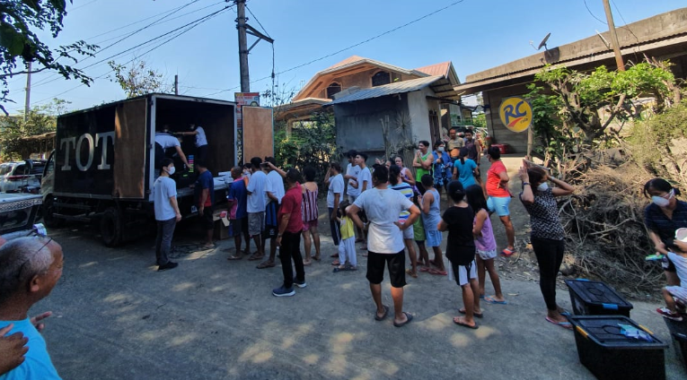 TOTO Manila CSR Taal Batangas Relief Operation 2